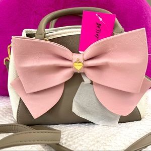 Betsey Johnson Mini Bow Satchel